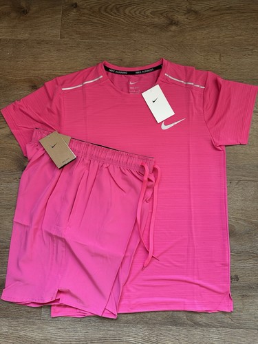 Nike miler shorts - nike, pink