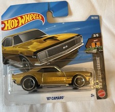 Hot Wheels 1967 Camaro Yellow