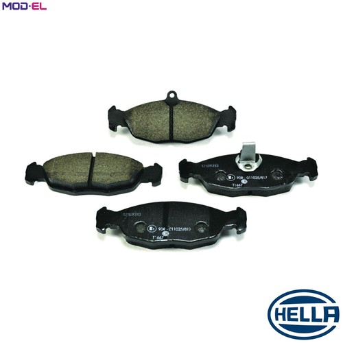 Brake pad set disc - brake, 8db