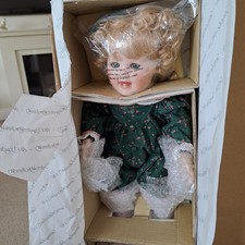 Hamilton heritage porcelain doll, Lyndsey. Boxed with all original packaging