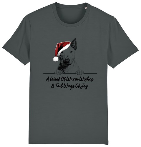Pitbull terrier christmas dog - terrier,