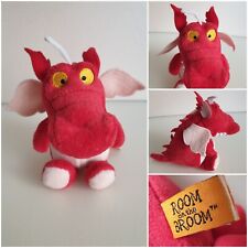 Official ROOM ON THE BROOM Red Dragon JULIA DONALDSON Plush 6" Soft Toy-Washable