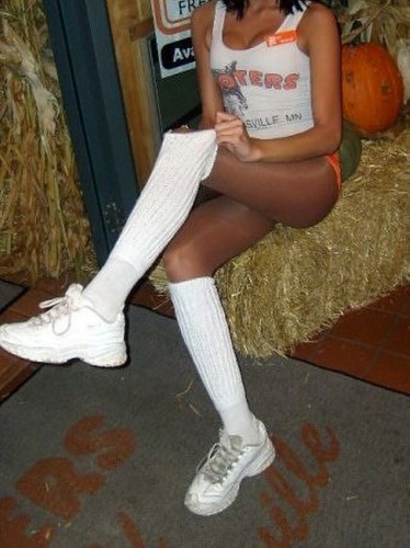 Slouch knee calf socks - slouch,