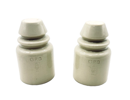 Gpo ceramic telegraph - ceramic,
