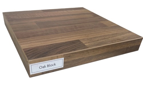 Oak block proformed - oak, laminated