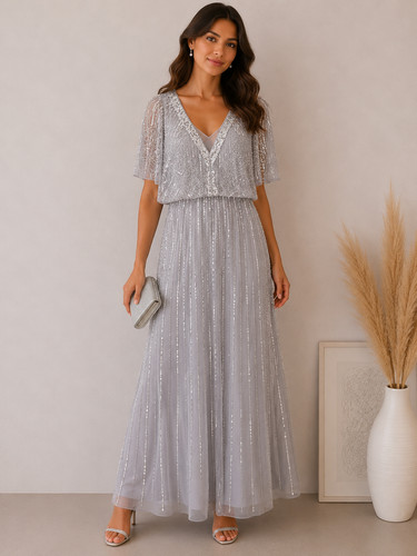 Monsoon margo silver beaded - margo,