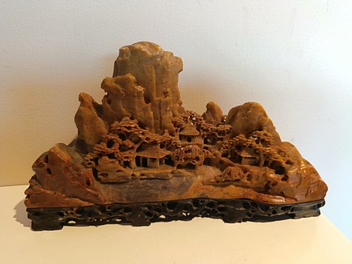 Antique chinese soapstone - chinese,