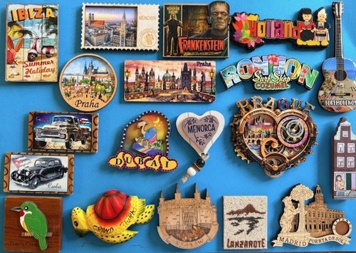 Souvenir fridge magnet - ,