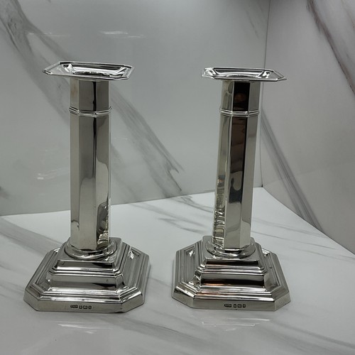 Pair sterling silver - pair,