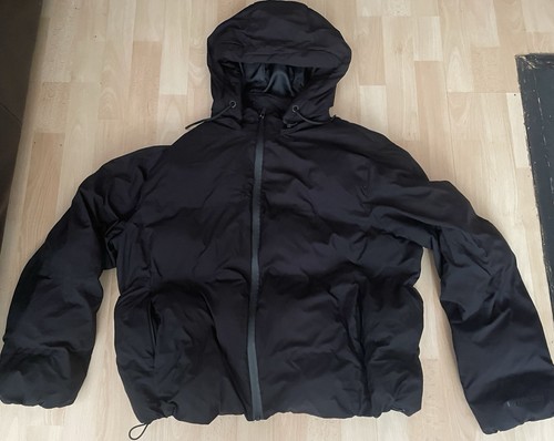 Everlast black hooded puffer - everlast,