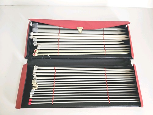 Vintage red vinyl cased - vintage,