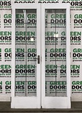 WOODEN FRENCH DOORS 1930s