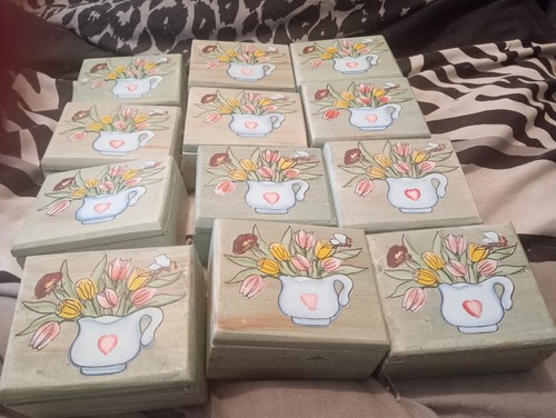 Wooden pretty flower - 12,