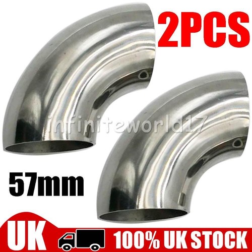2pcs 57mm stainless 304 - 57mm/2.25",