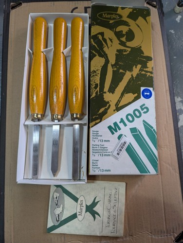 Marples boxed wood chisels - boxed,
