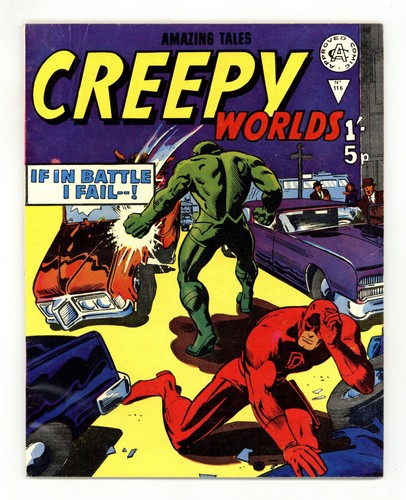Creepy worlds 116 4 5 - vg+, 4.5