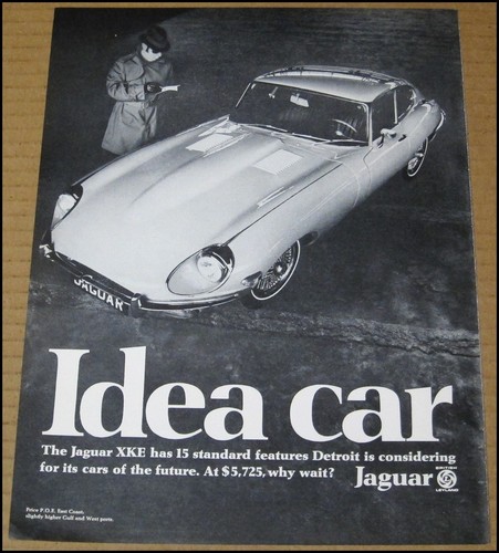1968 jaguar xke idea - jaguar,