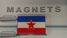 Yugoslavia Flag Fridge Magnet