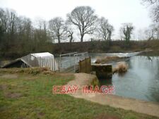 PHOTO  WEIR ON THE RIVER DERWENT HOWSHAM MILL A NEW ARCHIMEDES SCREW TURBINE IS
