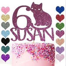 Personalised CAT Cake Topper