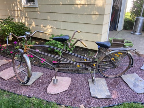 Vintage tandem bikes - vintage,