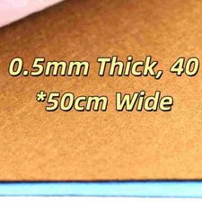 5mm thick 50cm - 0.5mm, 40*50cm