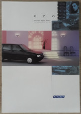 Fiat Uno Range Brochure 1992
