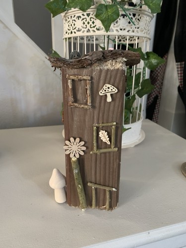 Rustic wooden handmade - handmade, fairy