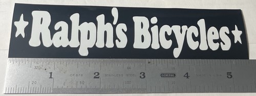 Ralph bicycles bmx - bmx, decal