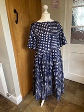Toast Dress Size 16 Blue