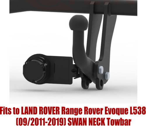 Swan neck tow bar for - tow, range