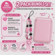 Magnetic Phone Wallet+phone