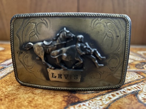 Vintage 1970s brass levi - 1970s, levi's