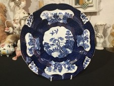 Antique Booths Scale Willow Pattern Plate 9” Diameter