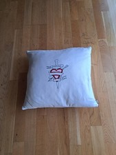 Dwell Cushion - White Cotton