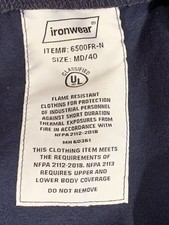 NWOT Ironwear 6500FR-N Cat-2