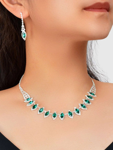 Necklace earrings set - 9,
