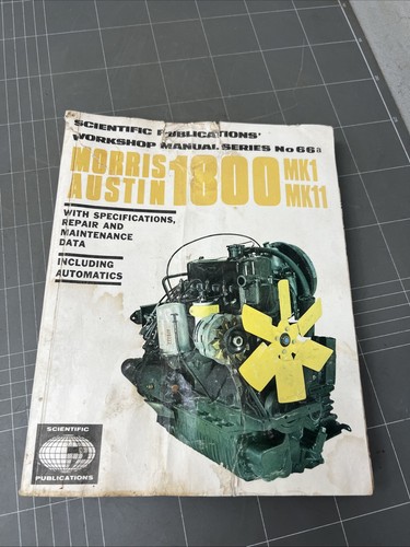 Vintage car book morris austin - morris,