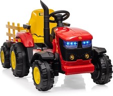 Kids Ride on Tractor w/