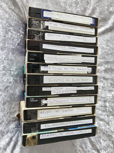 Used video tapes various - video,