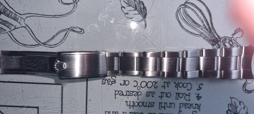 Rolex 6635 riveted stretch - riveted,