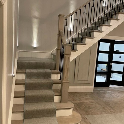 Staircase spindles matte black - spindles,