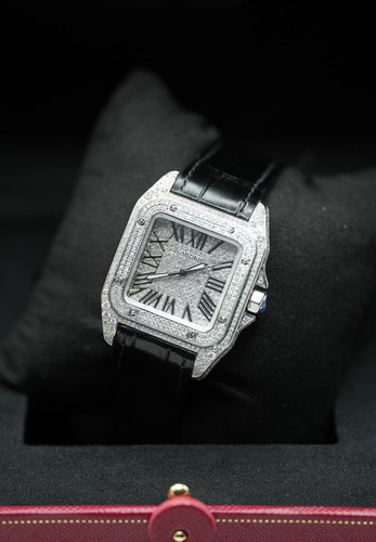 Ladies 35mm steel cartier - ladies,