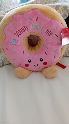 Clintons donut plush - soft, toy