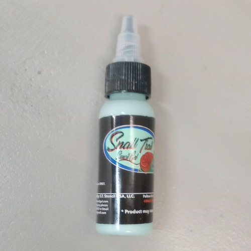 Snail trail light blue - snail,