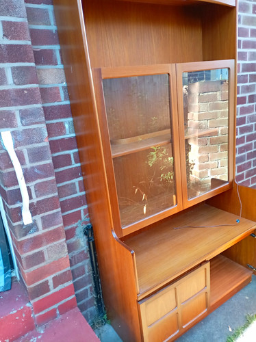 Brown wood glass - wood, &