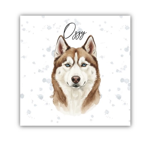Husky personalised fridge - personalised,