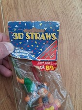 Vintage Kwik Save 3D Straws