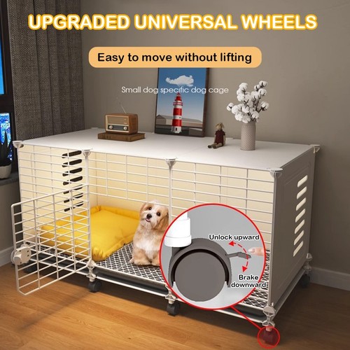 Dog crate end table - dog,