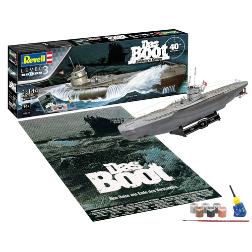 Revell das boot type vii - revell,